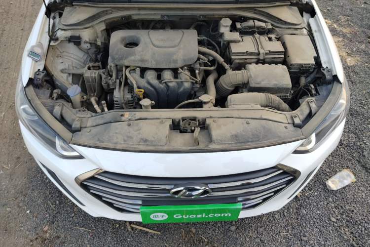Used Hyundai Elantra (6th Generation / Lingdong) 2016 1.6L Automatic ZhiXuan – Elite Version Engine Bay