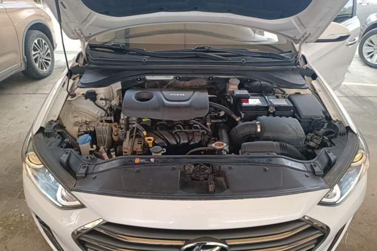 Used Hyundai Elantra (6th Generation / Lingdong) 2016 1.6L Automatic ZhiXuan – Elite Version Engine Bay