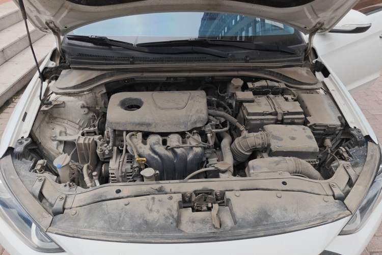 Used Hyundai Elantra (6th Generation / Lingdong) 2016 1.6L Automatic ZhiXuan – Elite Version Engine Bay