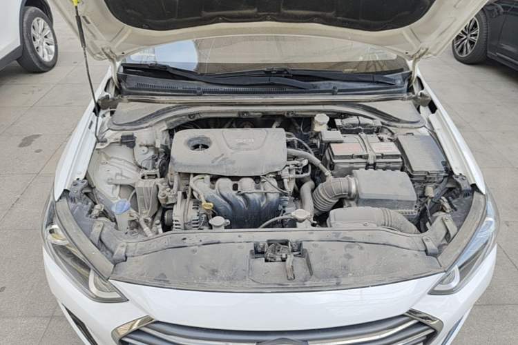 Used Hyundai Elantra (6th Generation / Lingdong) 2016 1.6L Automatic ZhiXuan – Elite Version Engine Bay