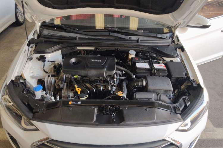 Used Hyundai Elantra (6th Generation / Lingdong) 2016 1.6L Automatic ZhiXuan – Elite Version Engine Bay