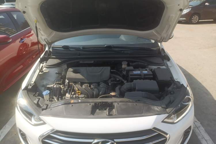 Used Hyundai Elantra (6th Generation / Lingdong) 2016 1.6L Automatic ZhiXuan – Elite Version Engine Bay