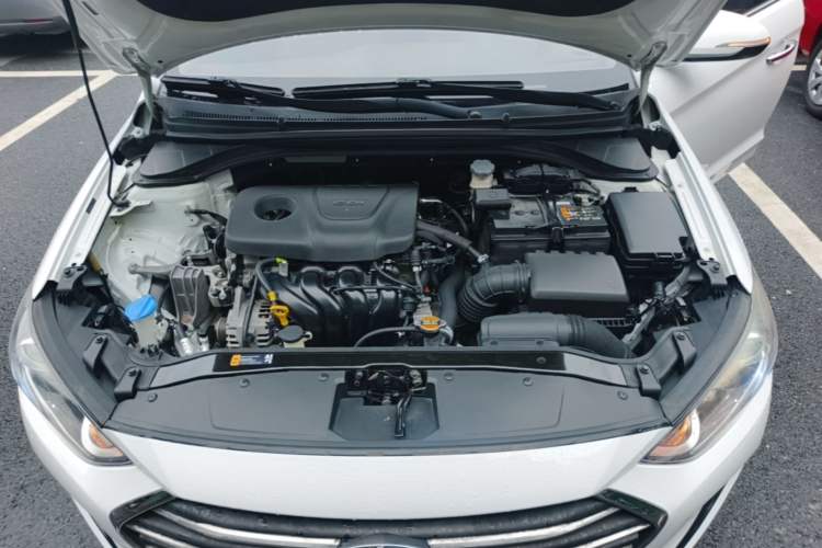 Used Hyundai Elantra (6th Generation / Lingdong) 2016 1.6L Automatic ZhiXuan – Elite Version Engine Bay