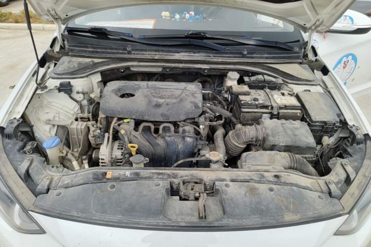 Used Hyundai Elantra (6th Generation / Lingdong) 2016 1.6L Automatic ZhiXuan – Elite Version Engine Bay