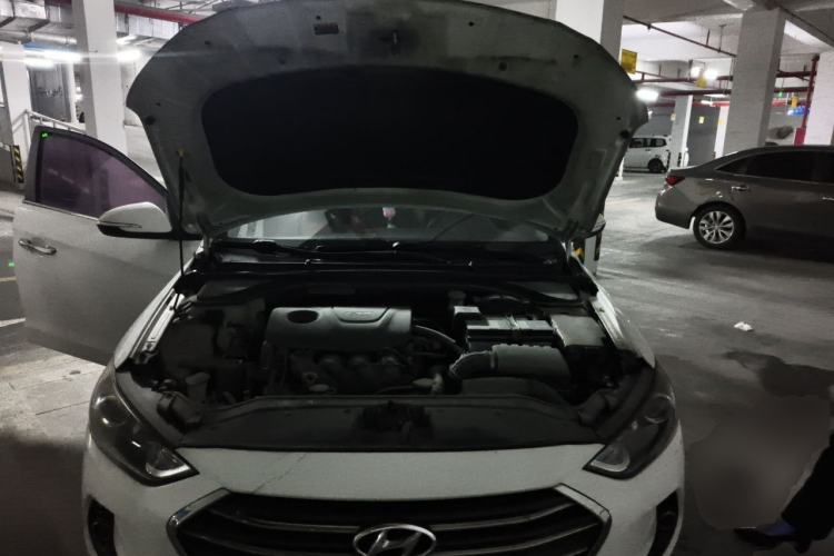 Used Hyundai Elantra (6th Generation / Lingdong) 2016 1.6L Automatic ZhiXuan – Elite Version Engine Bay