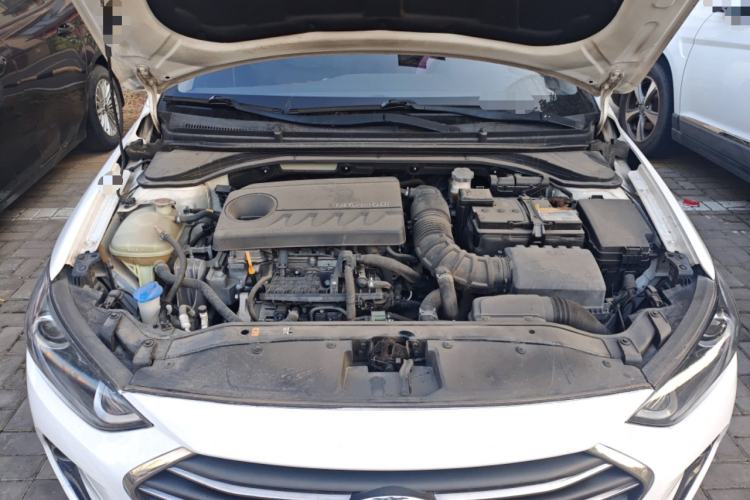 Used Hyundai Elantra (6th Generation / Lingdong) 2016 1.4T Dual-Clutch Xuan Dong · Dynamic Version Engine Bay