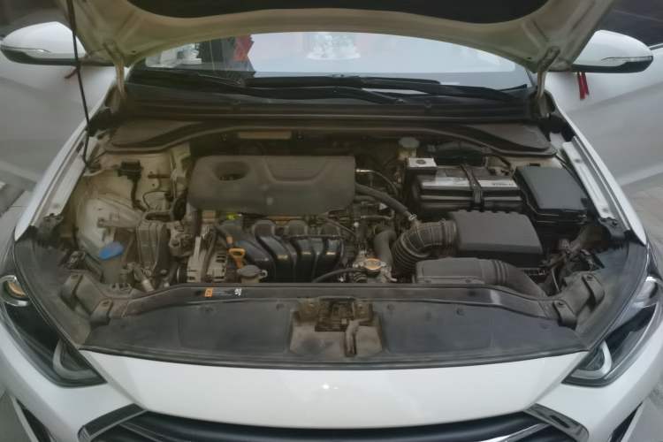 Used Hyundai Elantra (6th Generation / Lingdong) 2016 1.6L Automatic ZhiXuan – Elite Version Engine Bay
