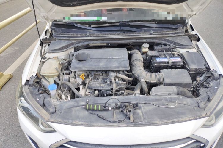 Used Hyundai Elantra (6th Generation / Lingdong) 2016 1.4T Dual-Clutch Xuan Dong · Dynamic Version Engine Bay