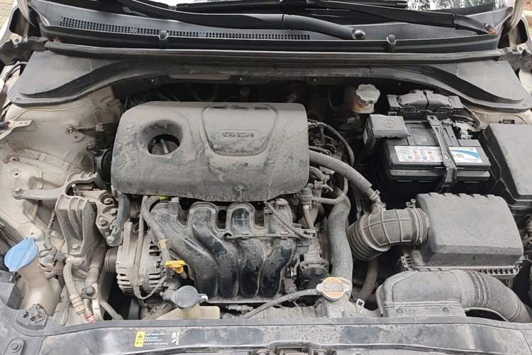 Used Hyundai Elantra (6th Generation / Lingdong) 2016 1.6L Automatic ZhiXuan – Elite Version Engine Bay