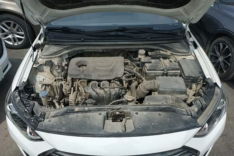 Used Hyundai Elantra (6th Generation / Lingdong) 2016 1.6L Automatic ZhiXuan – Elite Version Engine Bay