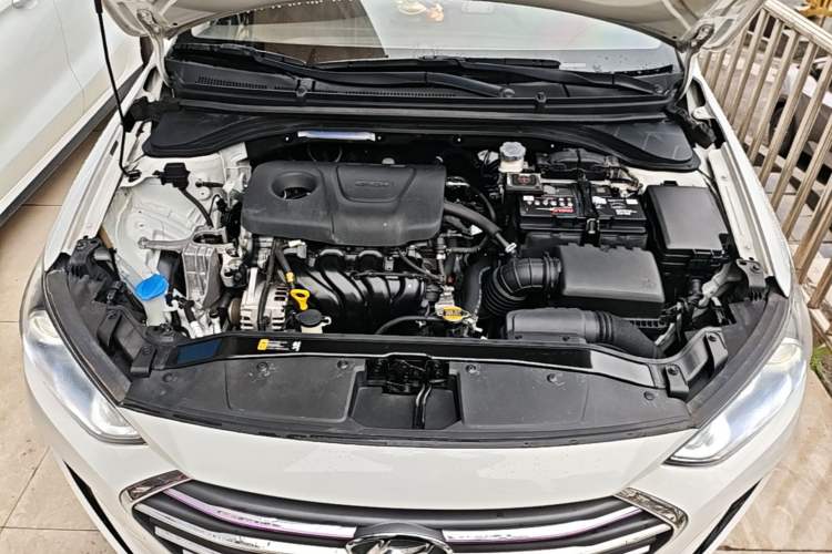 Used Hyundai Elantra (6th Generation / Lingdong) 2016 1.6L Automatic ZhiXuan – Elite Version Engine Bay