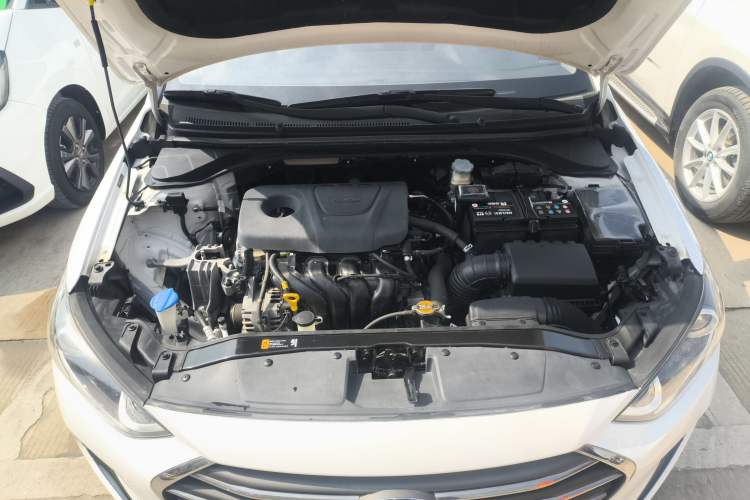 Used Hyundai Elantra (6th Generation / Lingdong) 2016 1.6L Automatic ZhiXuan – Elite Version Engine Bay