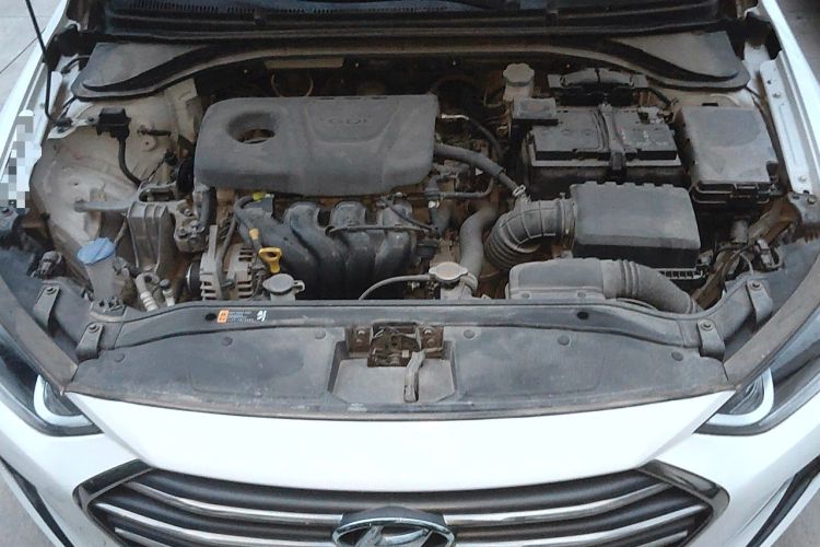 Used Hyundai Elantra (6th Generation / Lingdong) 2016 1.6L Automatic ZhiXuan – Elite Version Engine Bay