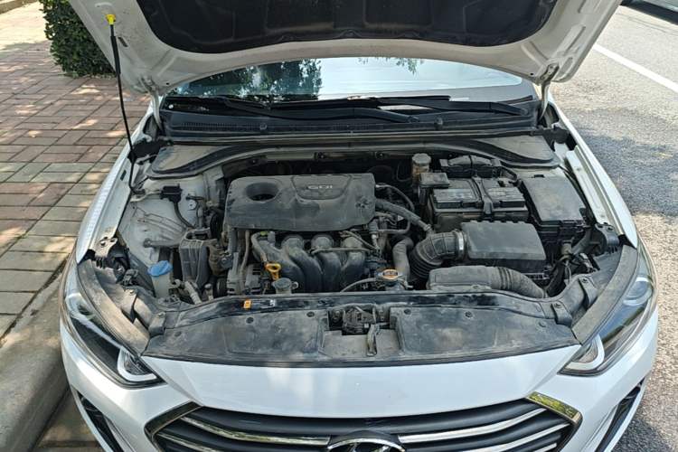 Used Hyundai Elantra (6th Generation / Lingdong) 2016 1.6L Automatic ZhiXuan – Elite Version Engine Bay