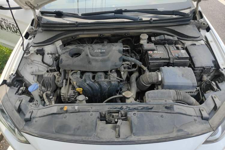 Used Hyundai Elantra (6th Generation / Lingdong) 2016 1.6L Automatic ZhiXuan – Elite Version Engine Bay
