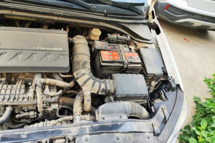Used Hyundai Elantra (6th Generation / Lingdong) 2016 1.4T Dual-Clutch Xuan Dong · Dynamic Version Engine Bay Left