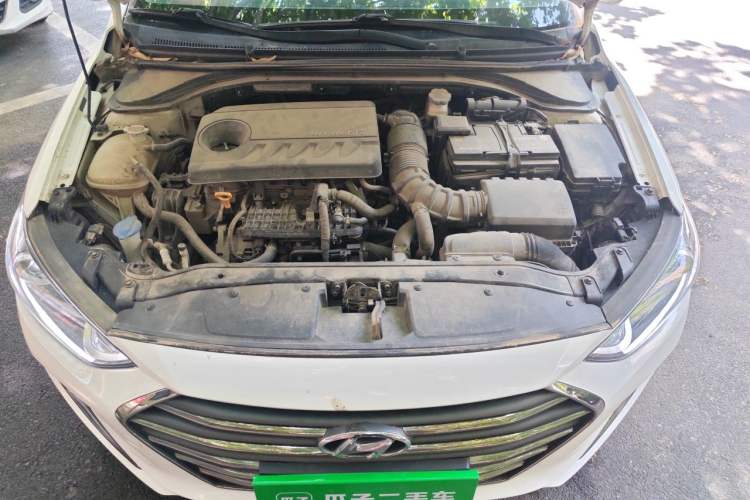 Used Hyundai Elantra (6th Generation / Lingdong) 2016 1.4T Dual-Clutch Xuan Dong · Dynamic Version Engine Bay