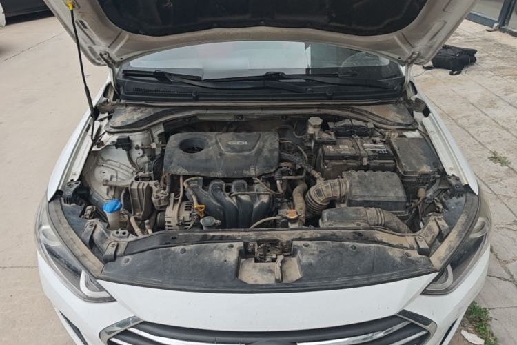 Used Hyundai Elantra (6th Generation / Lingdong) 2016 1.6L Automatic ZhiXuan – Elite Version Engine Bay