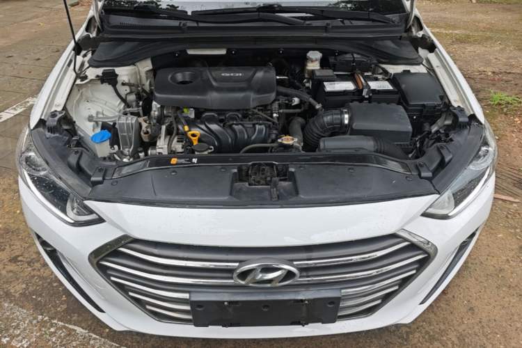 Used Hyundai Elantra (6th Generation / Lingdong) 2016 1.6L Automatic ZhiXuan – Elite Version Engine Bay