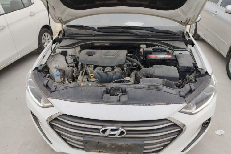 Used Hyundai Elantra (6th Generation / Lingdong) 2016 1.6L Automatic ZhiXuan – Elite Version Engine Bay