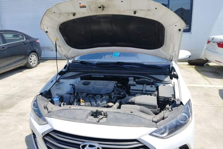 Used Hyundai Elantra (6th Generation / Lingdong) 2016 1.6L Automatic ZhiXuan – Elite Version Engine Bay