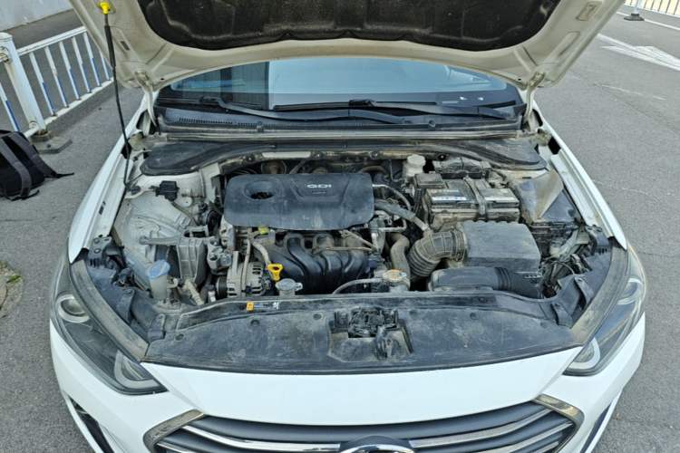 Used Hyundai Elantra (6th Generation / Lingdong) 2016 1.6L Automatic ZhiXuan – Elite Version Engine Bay