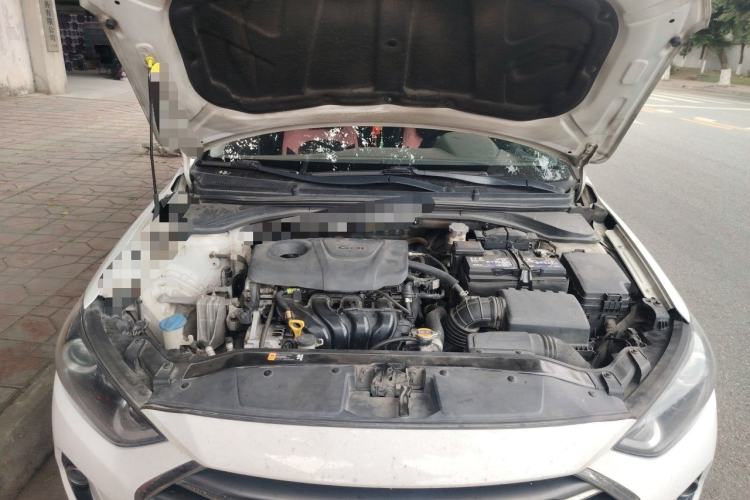 Used Hyundai Elantra (6th Generation / Lingdong) 2016 1.6L Automatic ZhiXuan – Elite Version Engine Bay