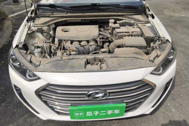 Used Hyundai Elantra (6th Generation / Lingdong) 2016 1.6L Automatic ZhiXuan – Elite Version Engine Bay