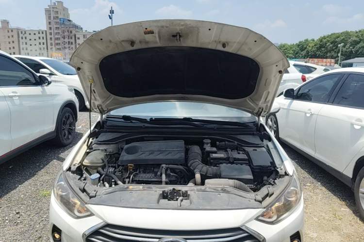 Used Hyundai Elantra (6th Generation / Lingdong) 2016 1.4T Dual-Clutch Xuan Dong · Dynamic Version Engine Bay
