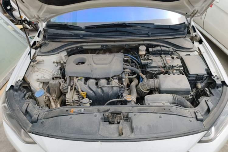 Used Hyundai Elantra (6th Generation / Lingdong) 2016 1.6L Automatic ZhiXuan – Elite Version Engine Bay