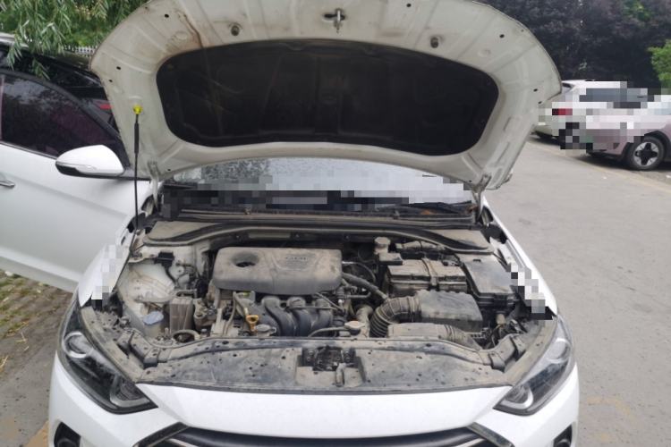 Used Hyundai Elantra (6th Generation / Lingdong) 2016 1.6L Automatic ZhiXuan – Elite Version Engine Bay