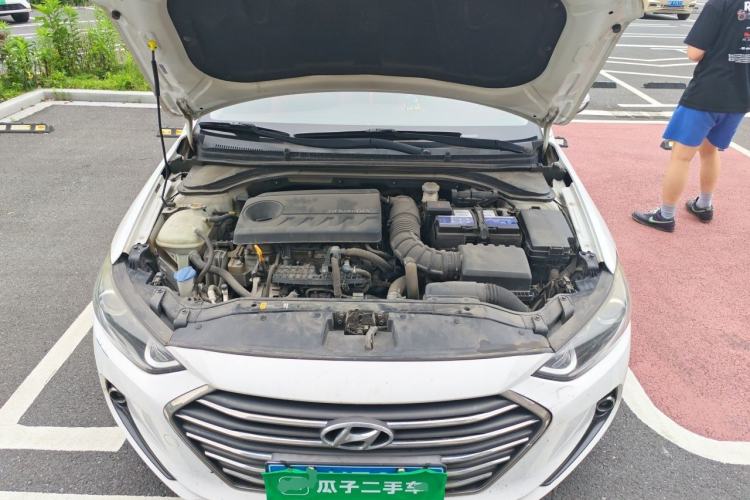Used Hyundai Elantra (6th Generation / Lingdong) 2016 1.4T Dual-Clutch Xuan Dong · Dynamic Version Engine Bay