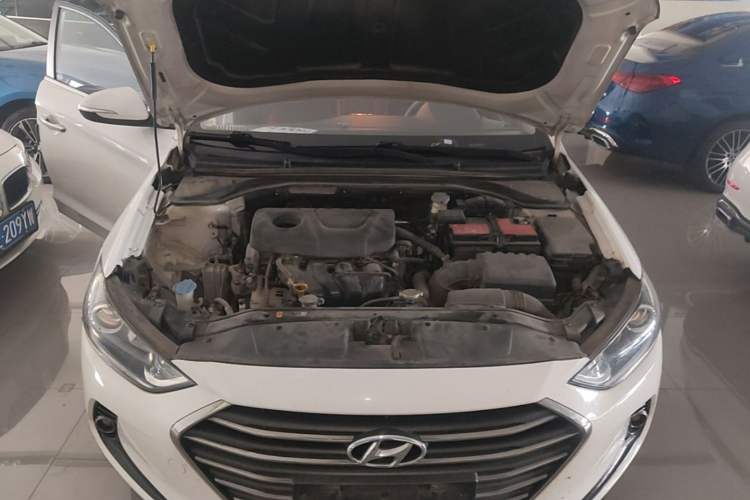 Used Hyundai Elantra (6th Generation / Lingdong) 2016 1.6L Automatic ZhiXuan – Elite Version Engine Bay