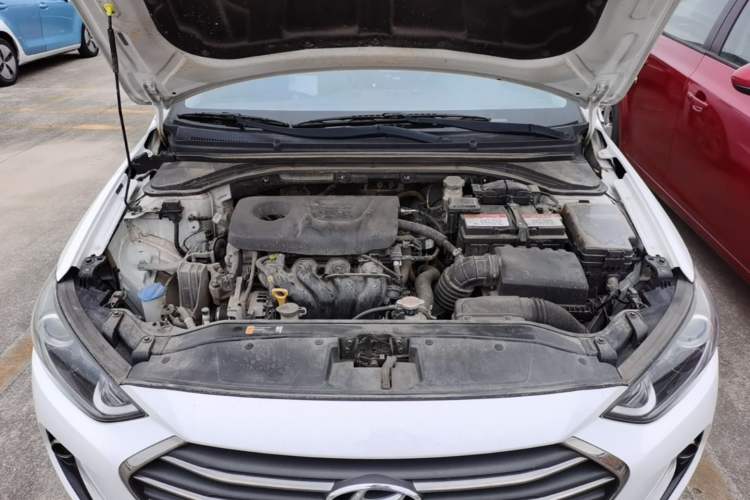 Used Hyundai Elantra (6th Generation / Lingdong) 2016 1.6L Automatic ZhiXuan – Elite Version Engine Bay