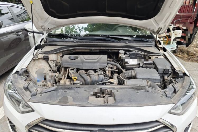 Used Hyundai Elantra (6th Generation / Lingdong) 2016 1.6L Automatic ZhiXuan – Elite Version Engine Bay