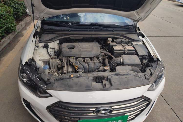 Used Hyundai Elantra (6th Generation / Lingdong) 2016 1.6L Automatic ZhiXuan – Elite Version Engine Bay