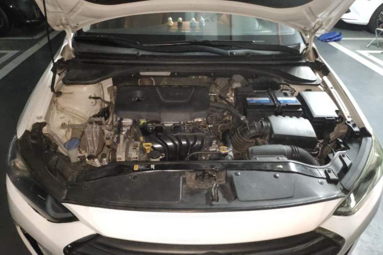 Used Hyundai Elantra (6th Generation / Lingdong) 2016 1.6L Automatic ZhiXuan – Elite Version Engine Bay