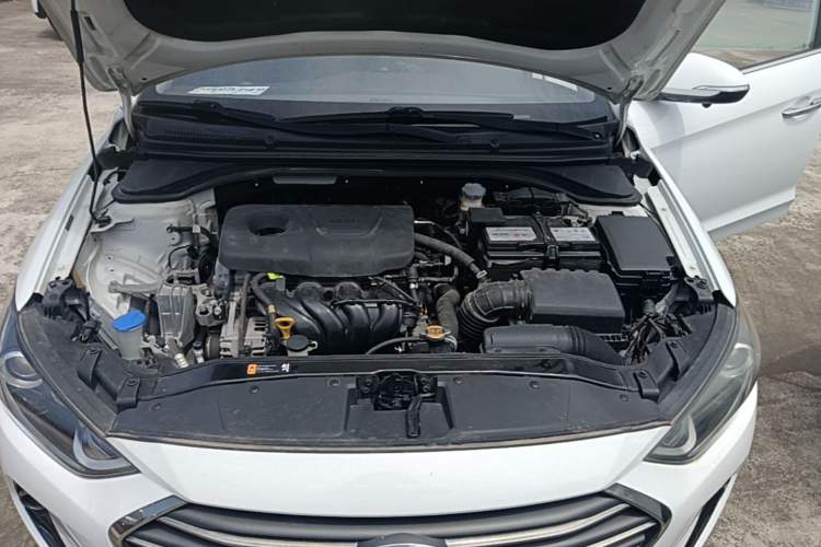 Used Hyundai Elantra (6th Generation / Lingdong) 2016 1.6L Automatic ZhiXuan – Elite Version Engine Bay