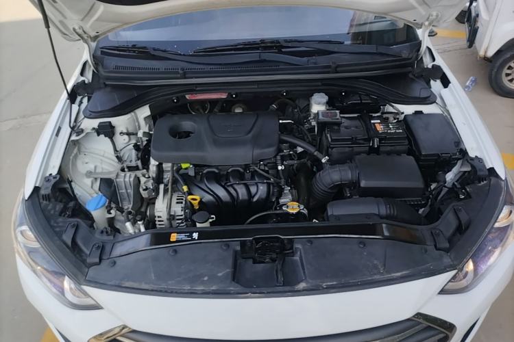 Used Hyundai Elantra (6th Generation / Lingdong) 2016 1.6L Automatic ZhiXuan – Elite Version Engine Bay