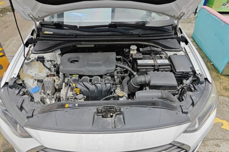 Used Hyundai Elantra (6th Generation / Lingdong) 2016 1.6L Automatic ZhiXuan – Elite Version Engine Bay