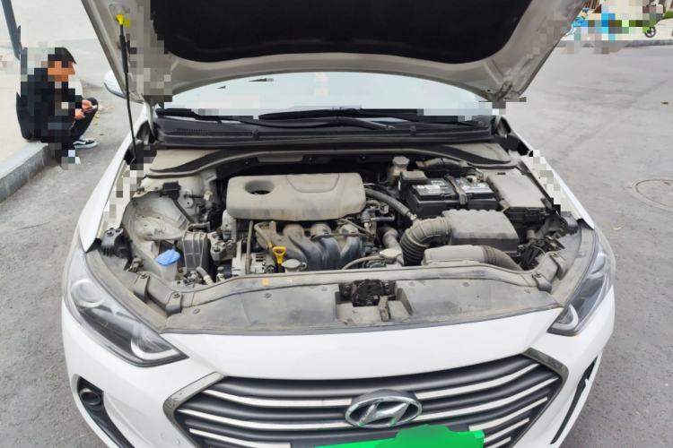 Used Hyundai Elantra (6th Generation / Lingdong) 2016 1.6L Automatic ZhiXuan – Elite Version Engine Bay