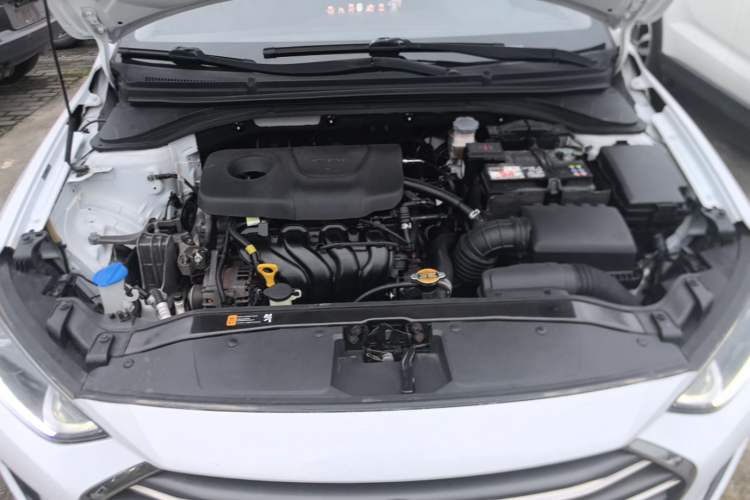 Used Hyundai Elantra (6th Generation / Lingdong) 2016 1.6L Automatic ZhiXuan – Elite Version Engine Bay