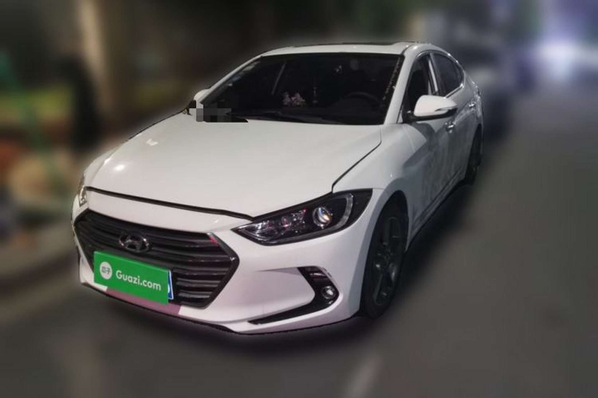 Used Hyundai Elantra (6th Generation / Lingdong) 2016 1.6L Automatic ZhiXuan – Elite Version Front Left 45 Deg