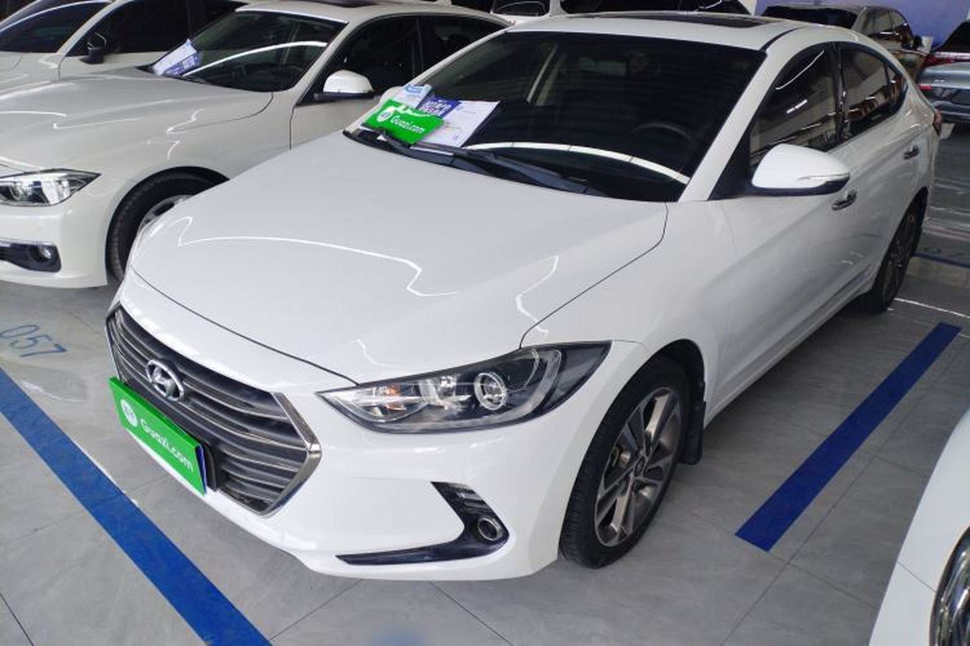 Used Hyundai Elantra (6th Generation / Lingdong) 2016 1.6L Automatic ZhiXuan – Elite Version Front Left 45 Deg