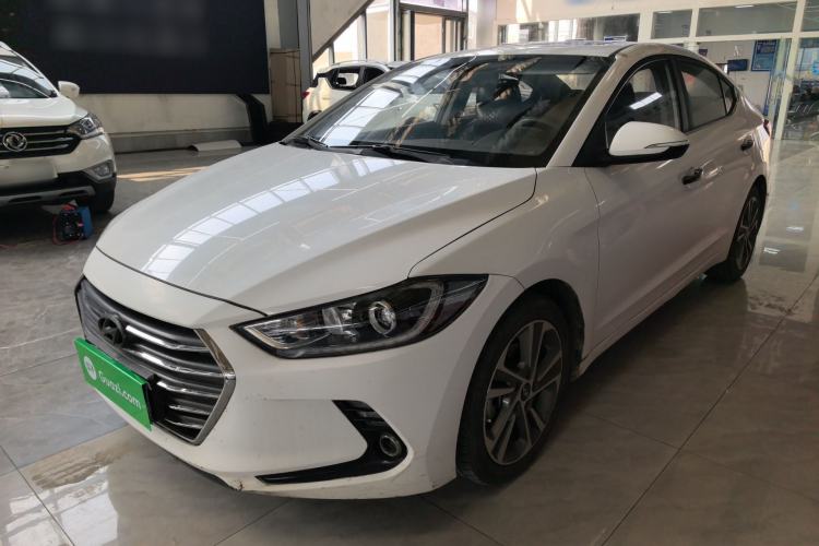 Used Hyundai Elantra (6th Generation / Lingdong) 2016 1.6L Automatic ZhiXuan – Elite Version Front Left 45 Deg