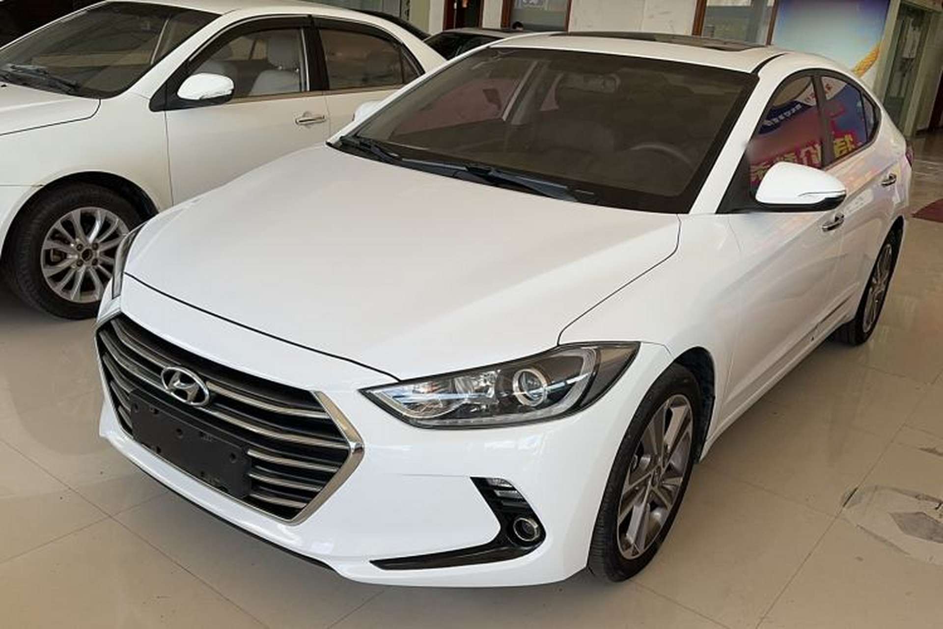 Used Hyundai Elantra (6th Generation / Lingdong) 2016 1.6L Automatic ZhiXuan – Elite Version Front Left 45 Deg