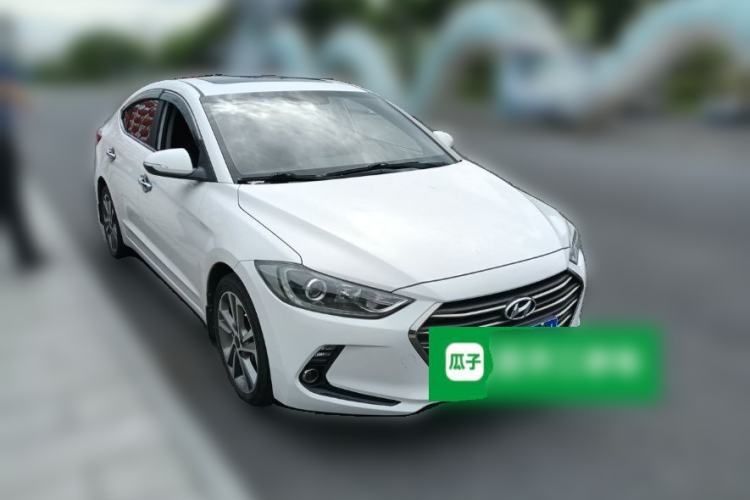 Used Hyundai Elantra (6th Generation / Lingdong) 2016 1.6L Automatic ZhiXuan – Elite Version Front Right 45 Deg