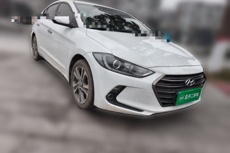 Used Hyundai Elantra (6th Generation / Lingdong) 2016 1.6L Automatic ZhiXuan – Elite Version Front Right 45 Deg