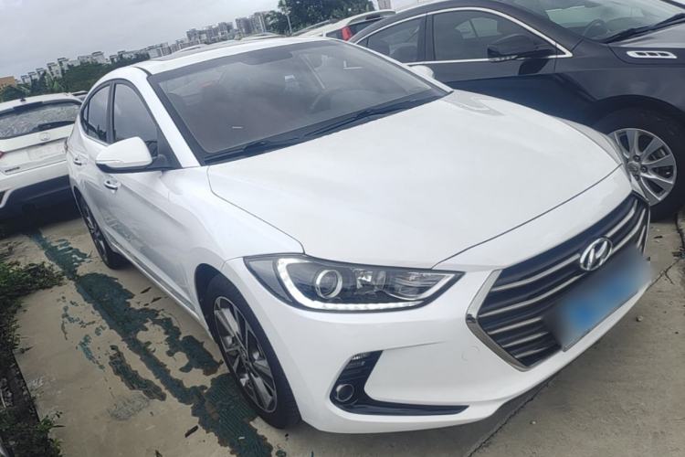 Used Hyundai Elantra (6th Generation / Lingdong) 2016 1.6L Automatic ZhiXuan – Elite Version Front Right 45 Deg