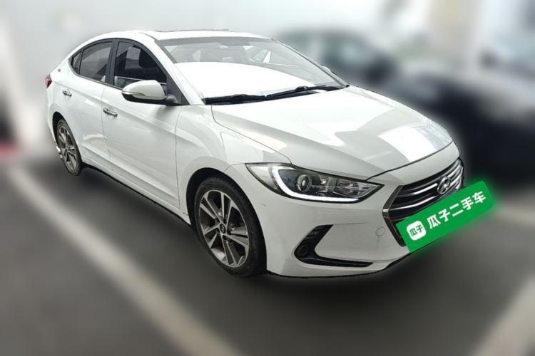 Used Hyundai Elantra (6th Generation / Lingdong) 2016 1.6L Automatic ZhiXuan – Elite Version Front Right 45 Deg